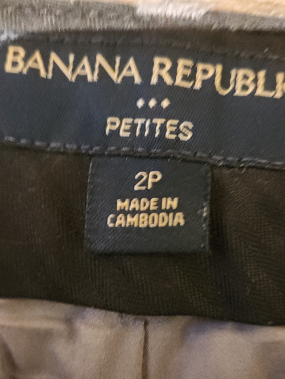 ❤️ BANANA REPUBLIC STRETCH WOOL TROUSERS / PANTS, 4 (27) - Picture 4 of 6